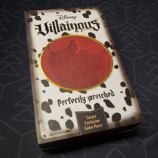 Image shows the front cover of the box of the Disney Villainous: Perfectly Wretched board game