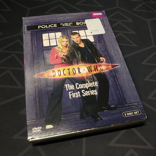Image shows the front of the case for the first series of Doctor Who on DVD