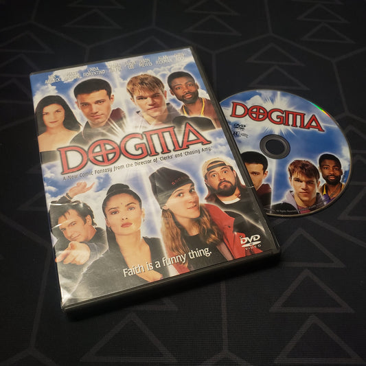 Image shows the case & disc for the movie Dogma on DVD