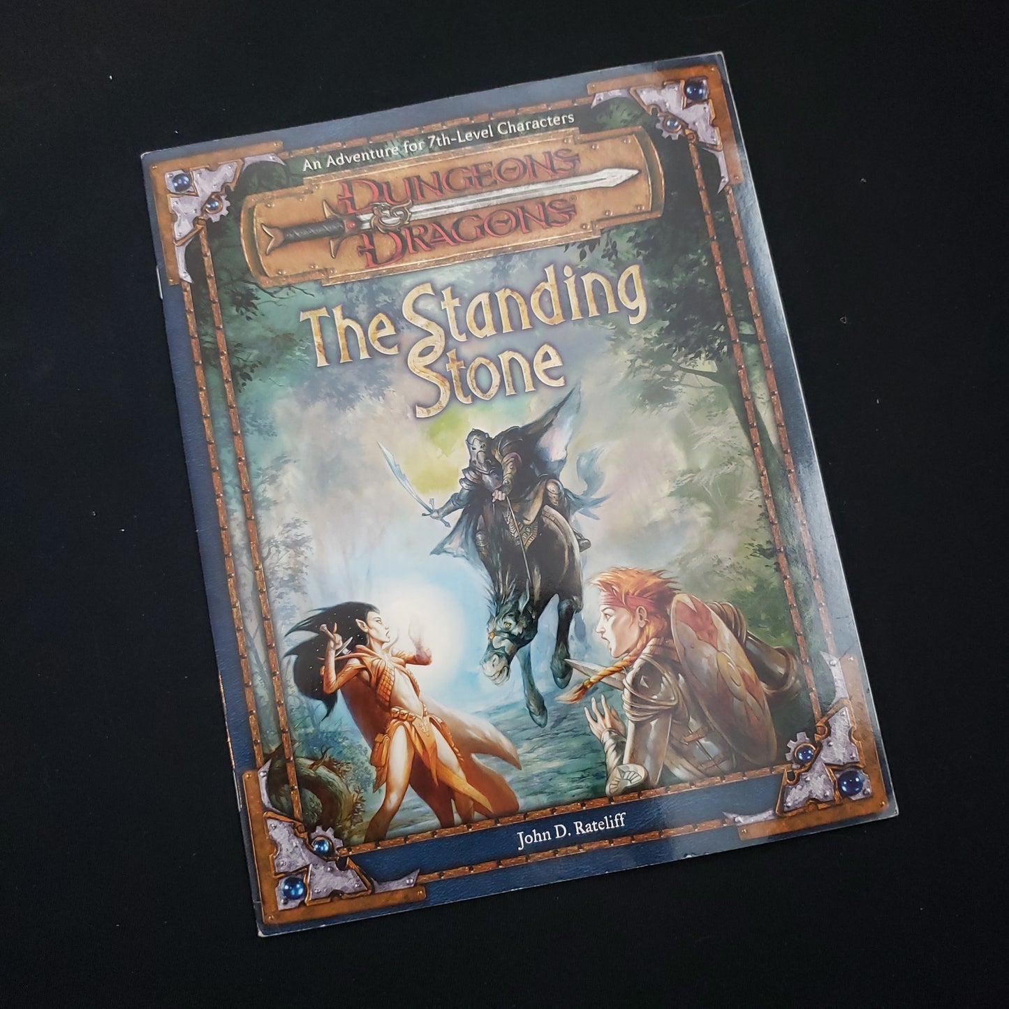 Image shows the front cover of the Standing Stone book for the Dungeons & Dragons roleplaying game