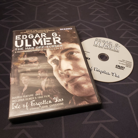 Image shows the case & disc for the movie Edgar G. Ulmer: The Man Off-Screen on DVD
