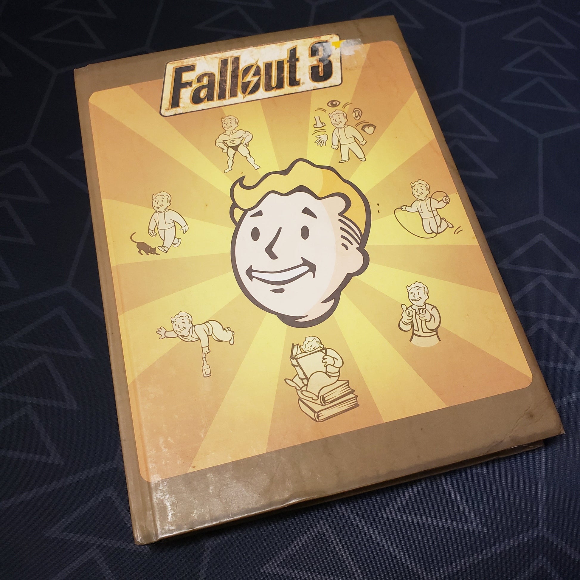 Image shows the front cover of the strategy guide for the video game Fallout 3