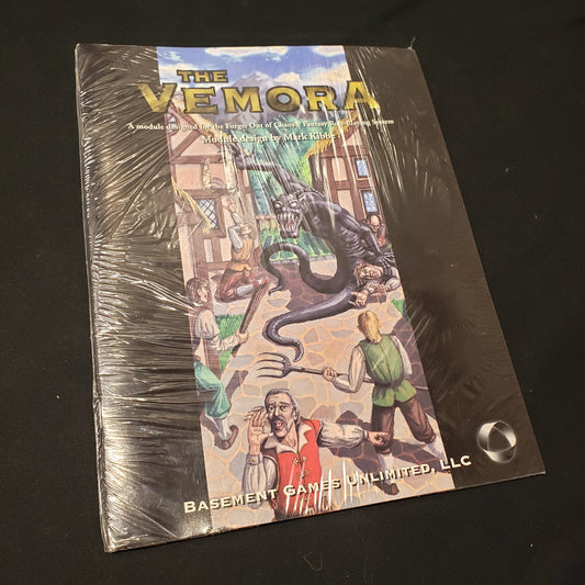 Image shows the front cover of the Vemora book for the roleplaying game Forge: Out of Chaos