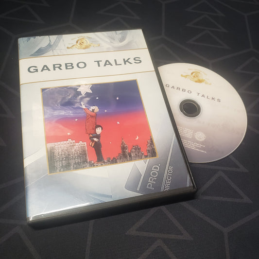 Image shows the case & disc for the movie Garbo Talks on DVD