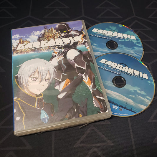 Image shows the case & two discs for the complete anime series set of Gargantia on DVD