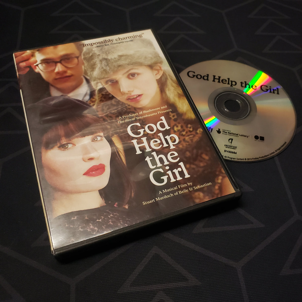 Image shows the case & disc for the movie God Help the Girl on DVD