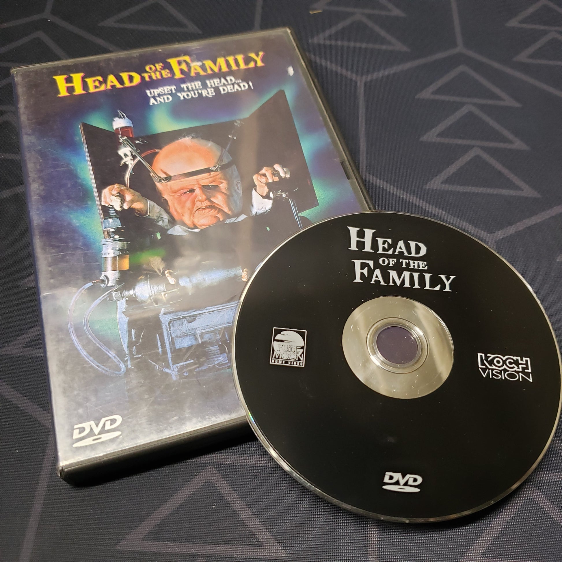 Image shows the case & disc for the movie Head of the Family on DVD