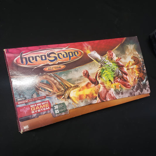 Image shows the front cover of the box for the HeroScape Master Set: Rise of the Valkyrie board game