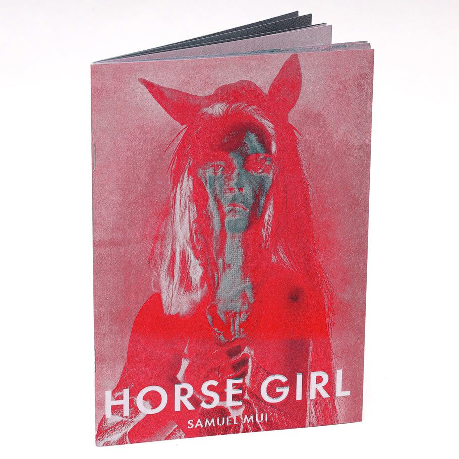 Image shows the front cover of the Horse Girl roleplaying game book