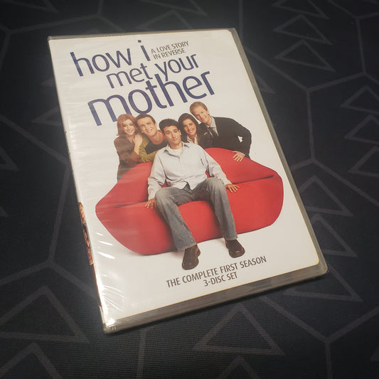 Image shows the front of the case for the first season of How I Met Your Mother on DVD