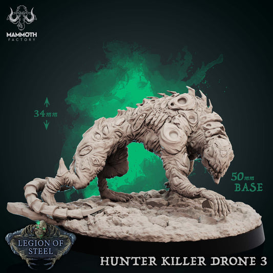 Image shows a 3D render of a eldritch beast gaming miniature.