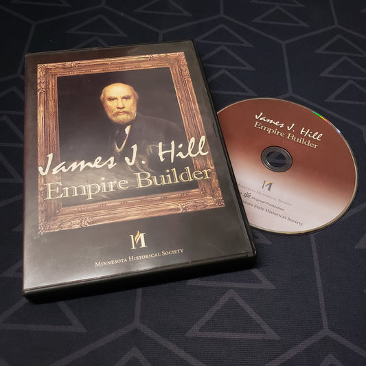 Image shows the case & disc for the movie James J. Hill: Empire Builder on DVD