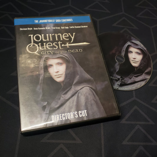 Image shows the case & disc for the movie Journeyquest: City of the Dead on DVD