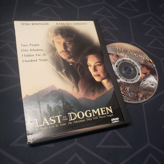 Image shows the case & disc for the movie Last of the Dogmen on DVD
