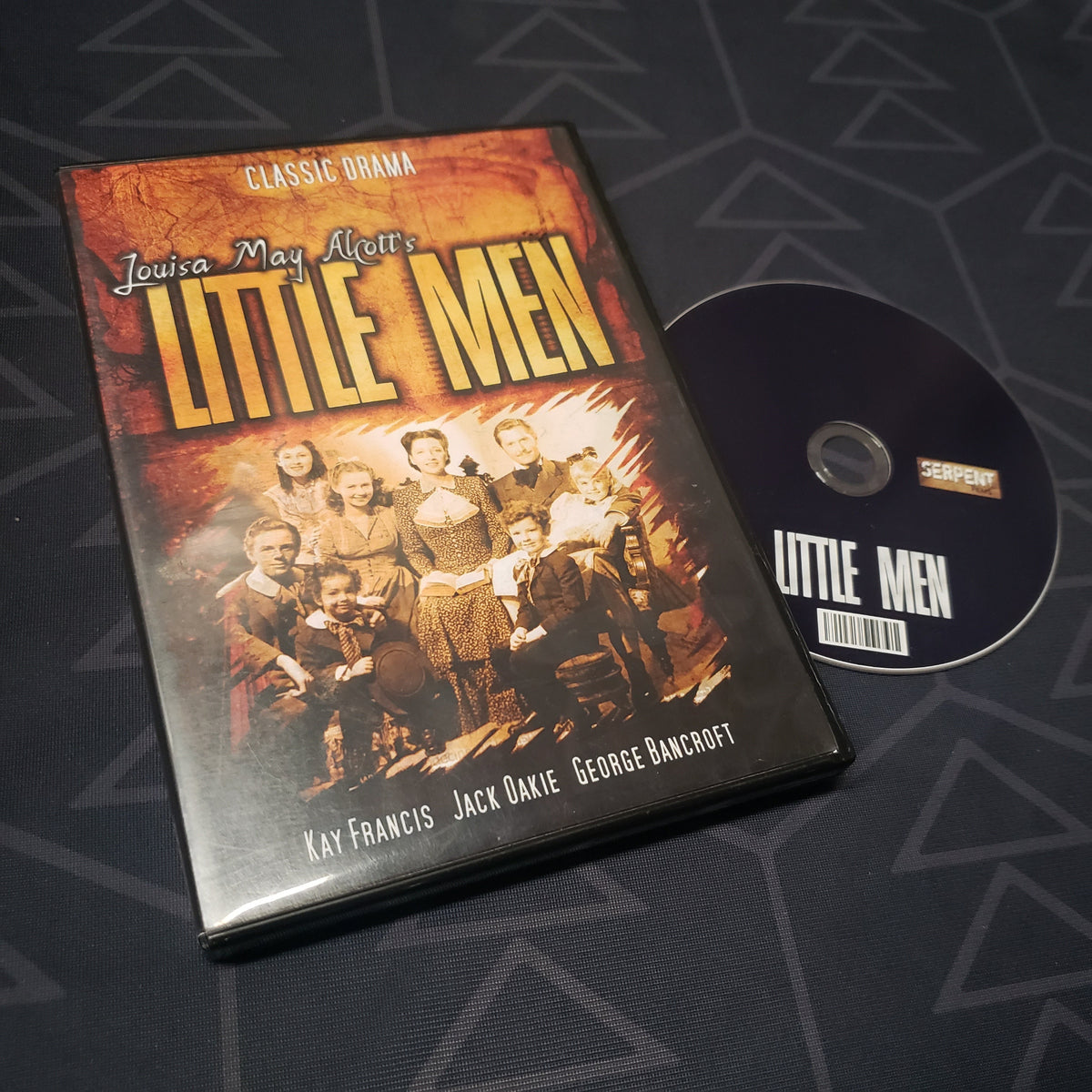 Image shows the case & disc for the movie Little Men on DVD