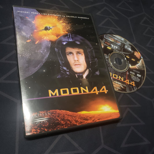 Image shows the case & disc for the movie Moon 44 on DVD