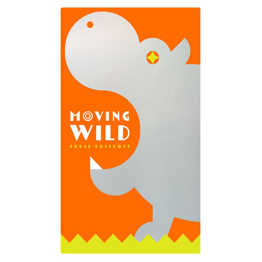 Image shows the front cover of the box of the Moving Wild card game