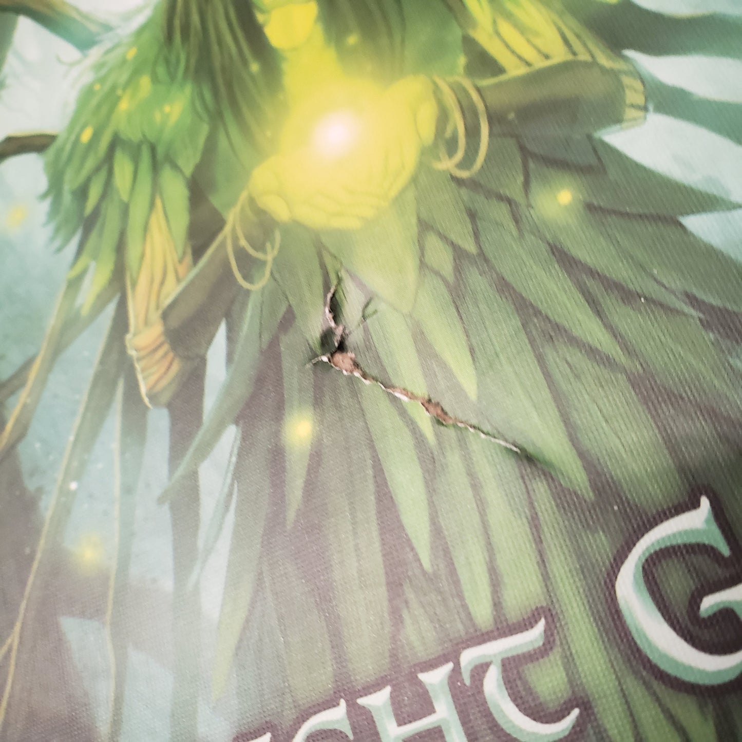 Image shows some damage to the box of the Twilight Garden expansion for the card game Mystic Vale