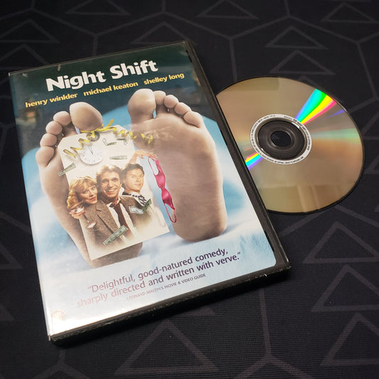 Image shows the case & disc for the movie Night Shift on DVD
