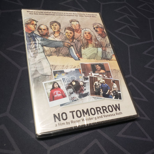 Image shows the front of the case for the movie No Tomorrow on DVD