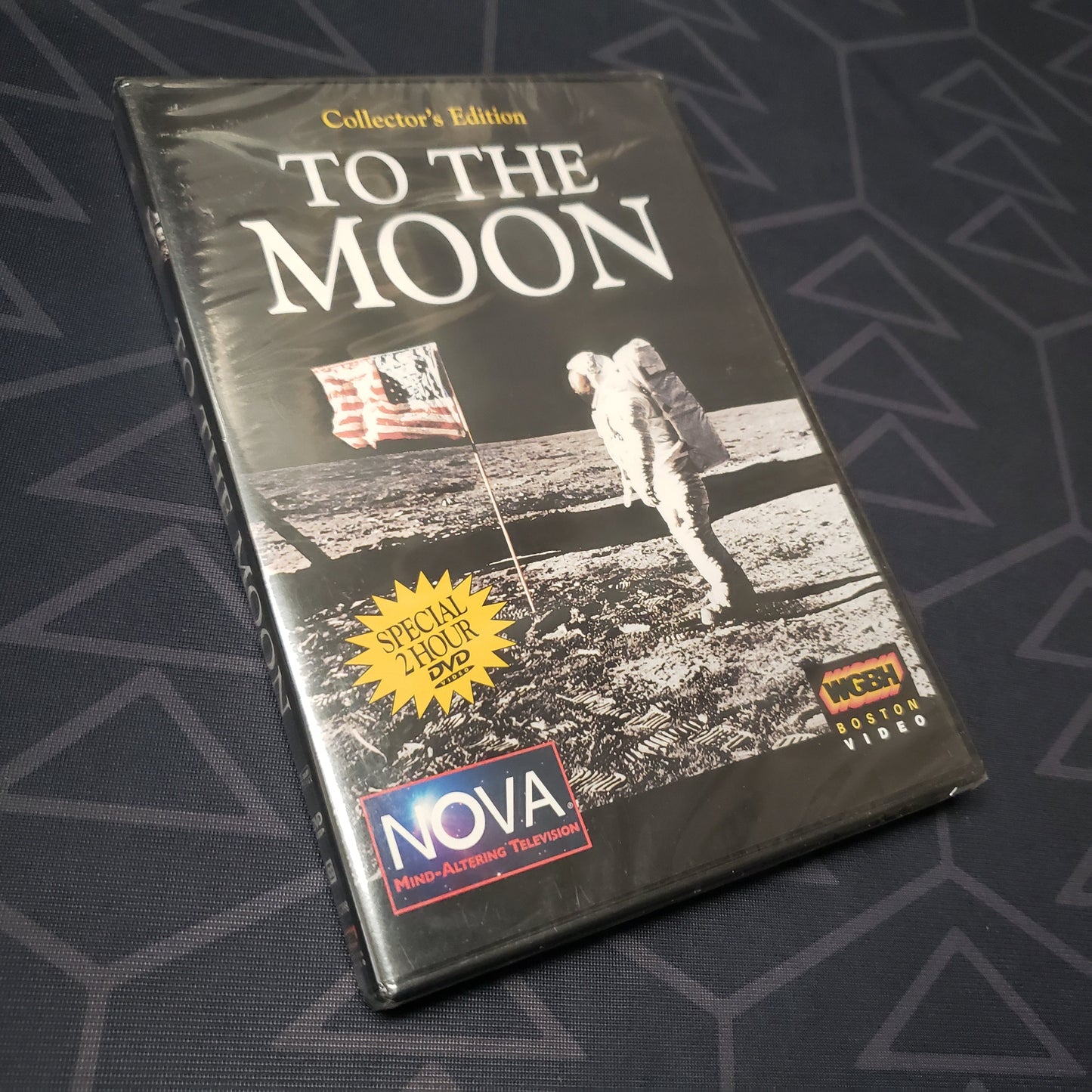 Image shows the front of the case for the movie NOVA: To the Moon on DVD