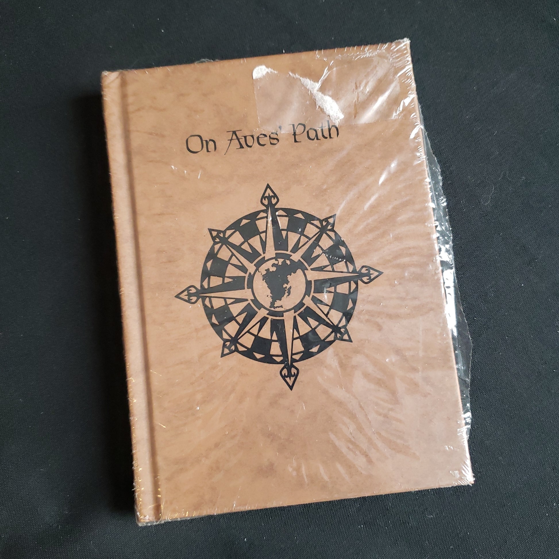 Image shows the front cover of the On Aves' Path roleplaying game book