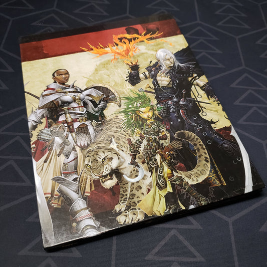 Image shows the end panel of the GameMaster's Screen for the roleplaying game Pathfinder: First Edition