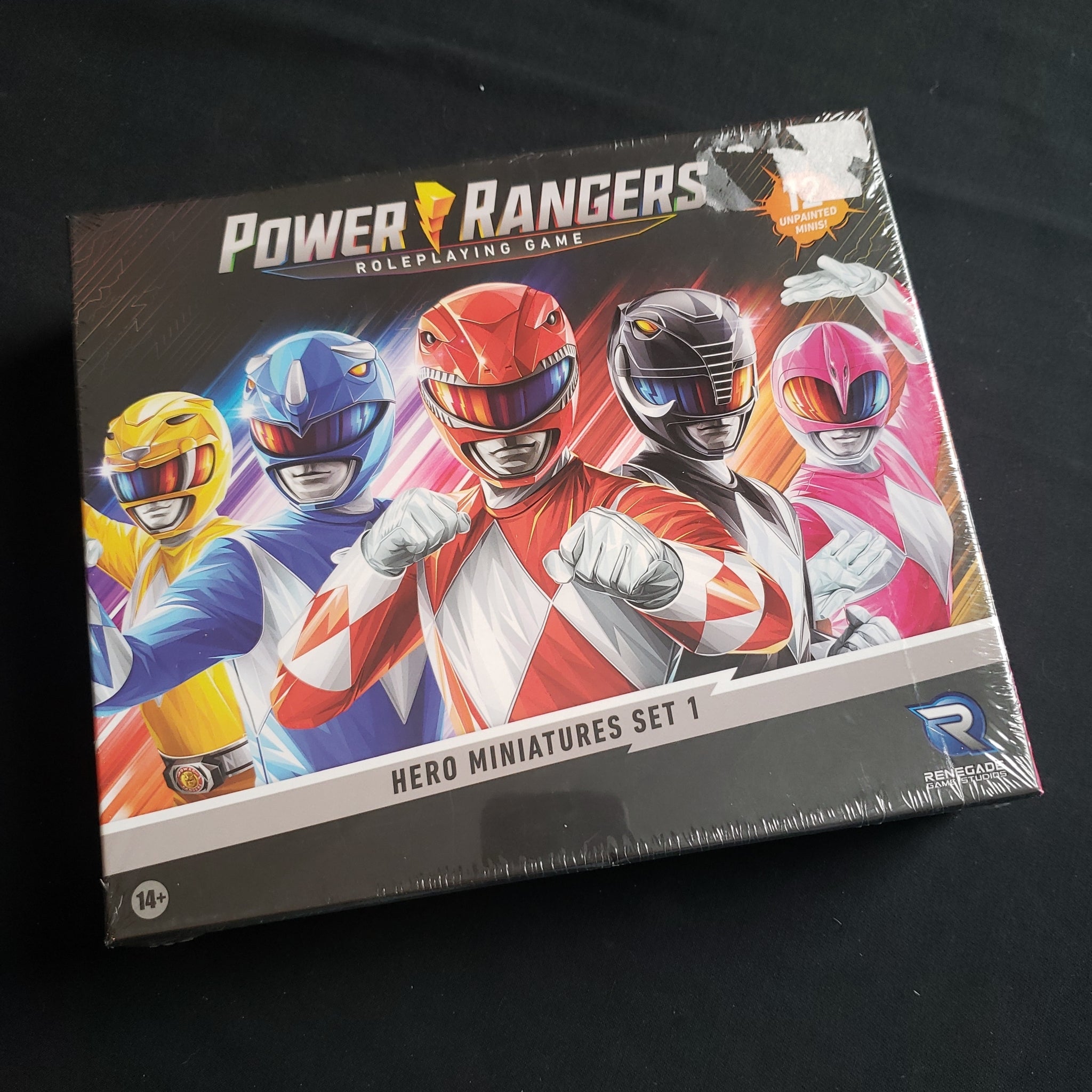 Power Rangers RPG: Hero Miniatures Set 1 – All Systems Go Games