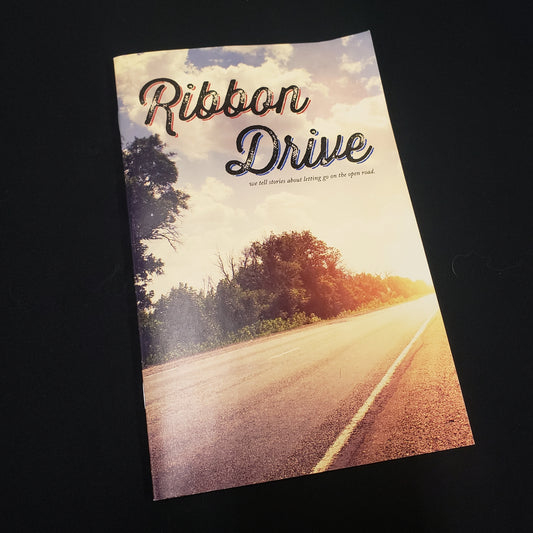 Image shows the front cover of the Ribbon Drive roleplaying game book