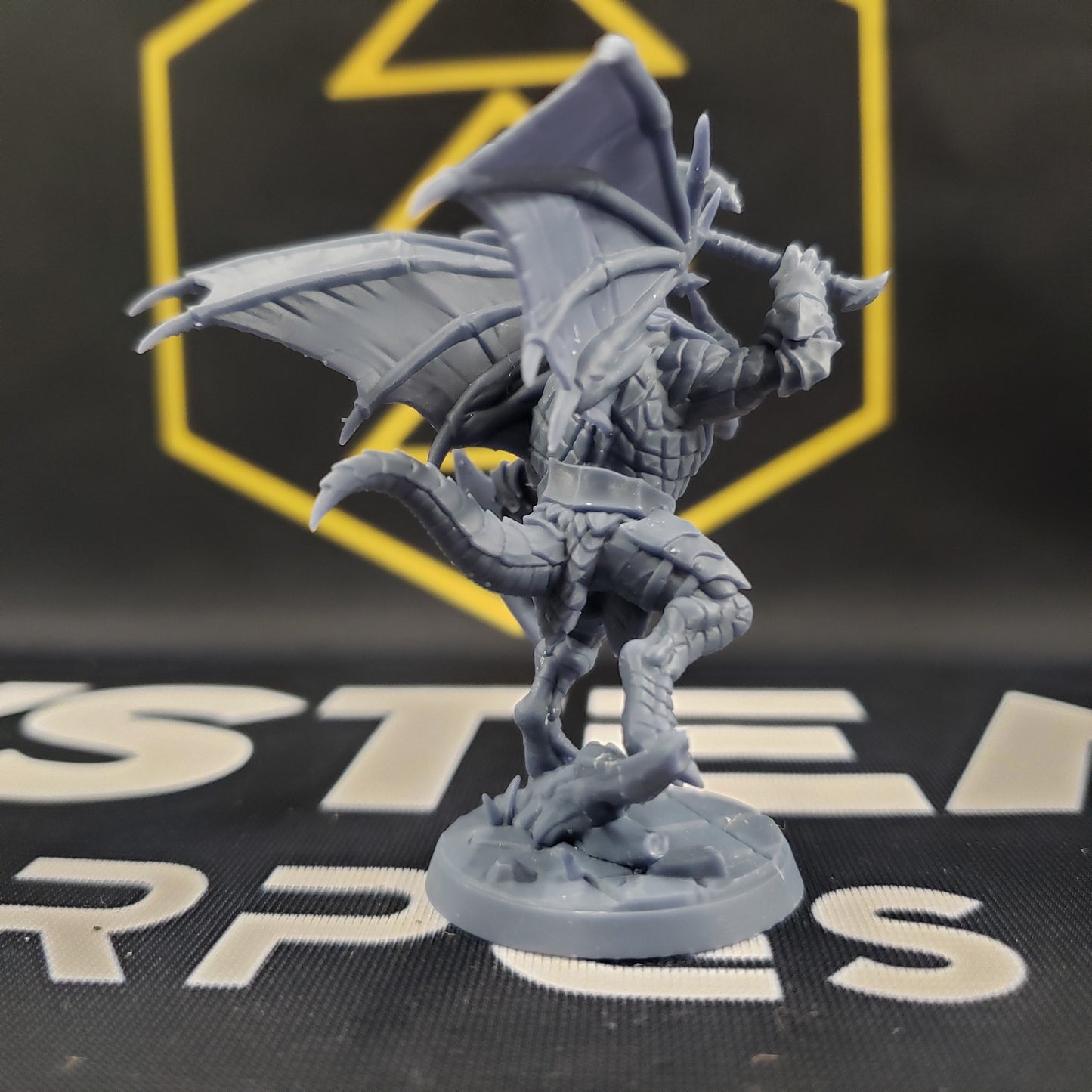 Draconian Shock Troop: Sculpt D (Male Dragonborn Soldier)