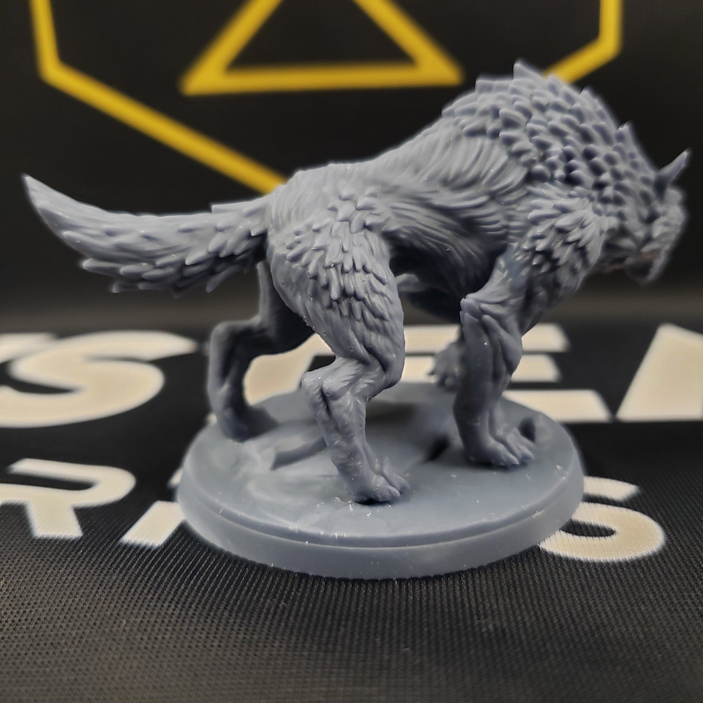 Orr'ug Wolf Rider: Sculpt B (Direwolf Orc Cavalry Unit or Wild)