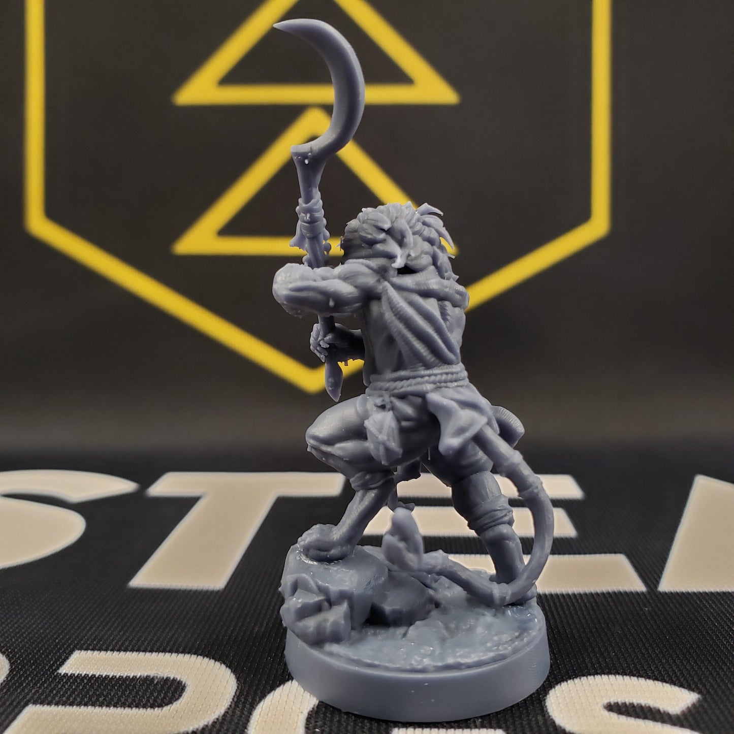Leorin Warblade: Sculpt 3 (Male Leonin Barbarian)