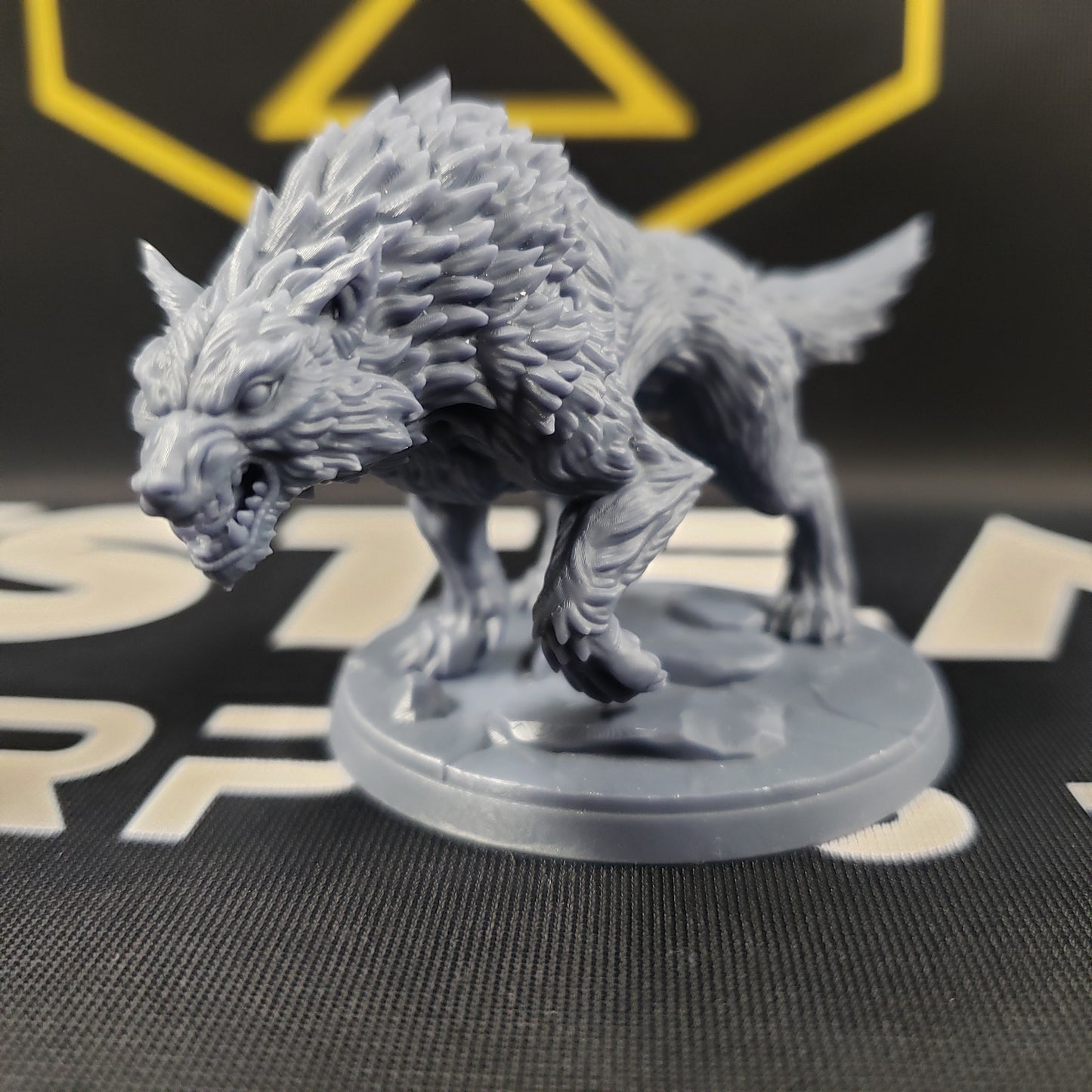 Orr'ug Wolf Rider: Sculpt B (Direwolf Orc Cavalry Unit or Wild)