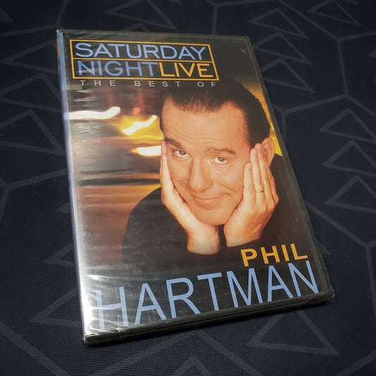 Image shows the case & disc for the Best of Phil Hartman special episode of the TV series Saturday Night Live on DVD