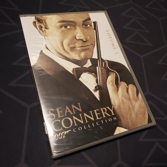 Image shows the front of the case for the movie set Sean Connery 007 Collection: Volume 1 on DVD