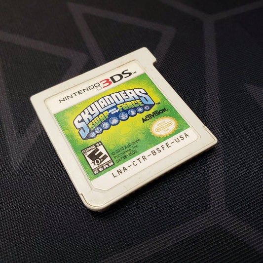 Image shows the front of the cartridge for the video game Skylanders Swap Force for Nintendo 3DS