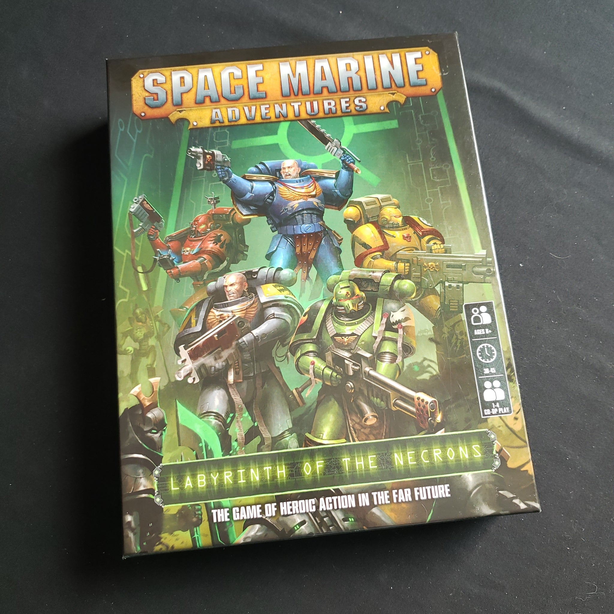 Space Marine Adventures: Labyrinth of the Necrons – All Systems Go Games