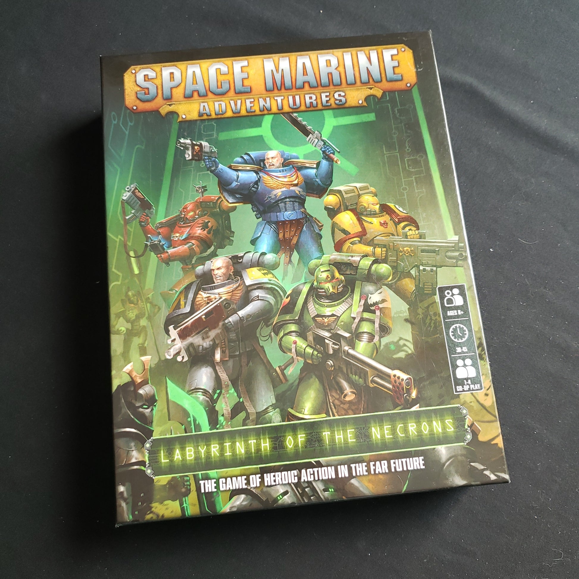 Warhammer 40,000 Space Marine The Board Game is a board game based