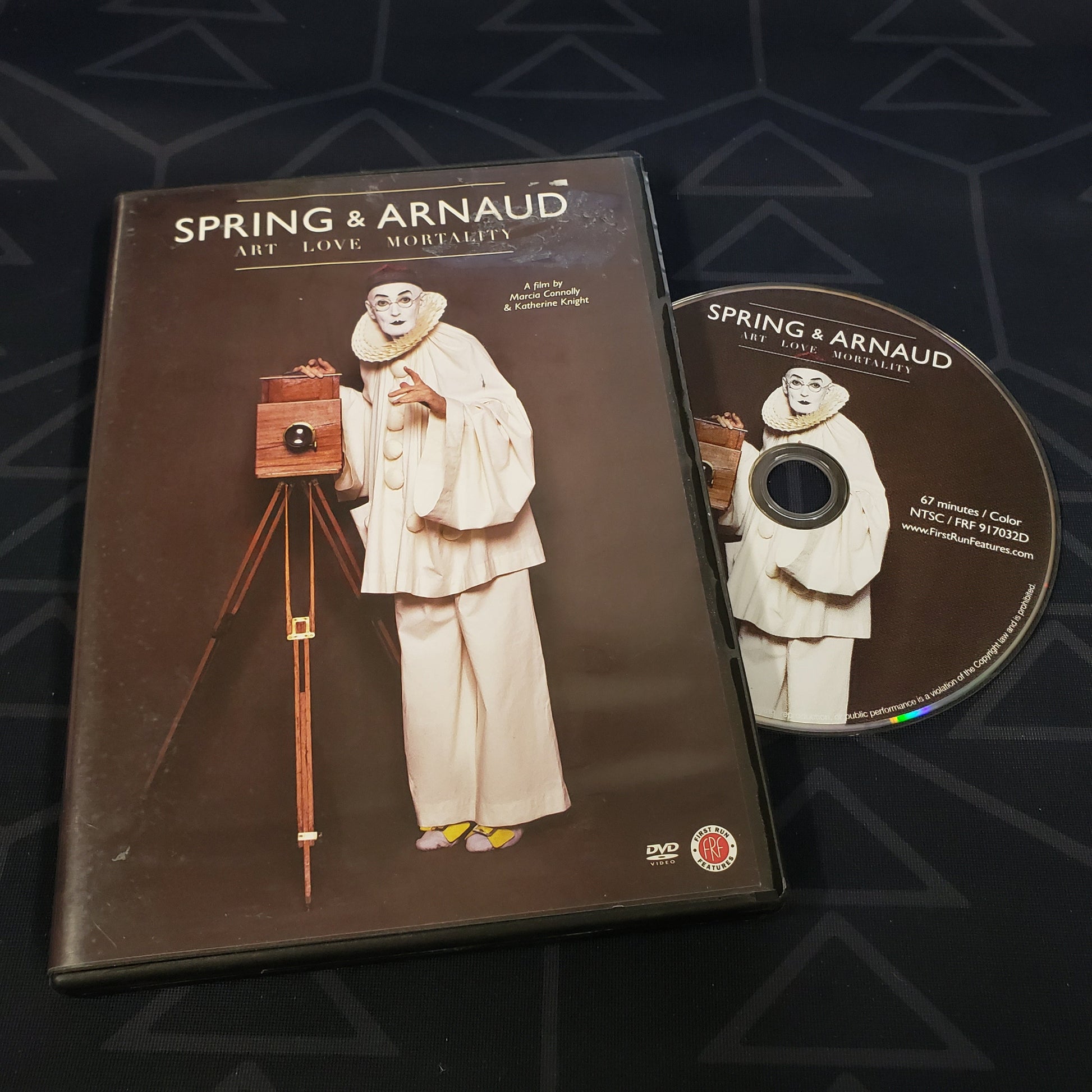 Image shows the case & disc for the movie Spring & Arnaud on DVD