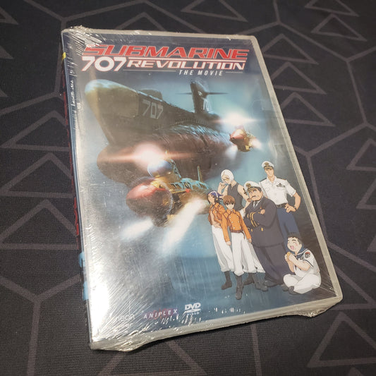 Image shows the front of the case for the movie Submarine 707 Revolution: The Movie on DVD