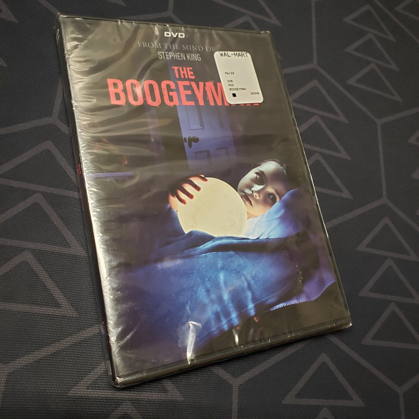 Image shows the front of the case for the movie The Boogeyman on DVD