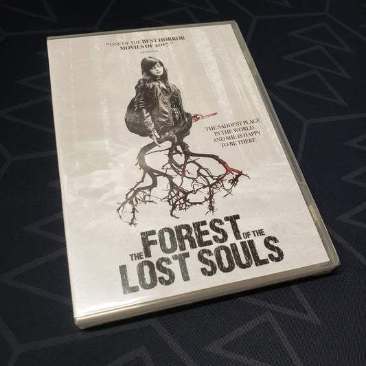 Image shows the front of the case of The Forest of the Lost Souls on DVD