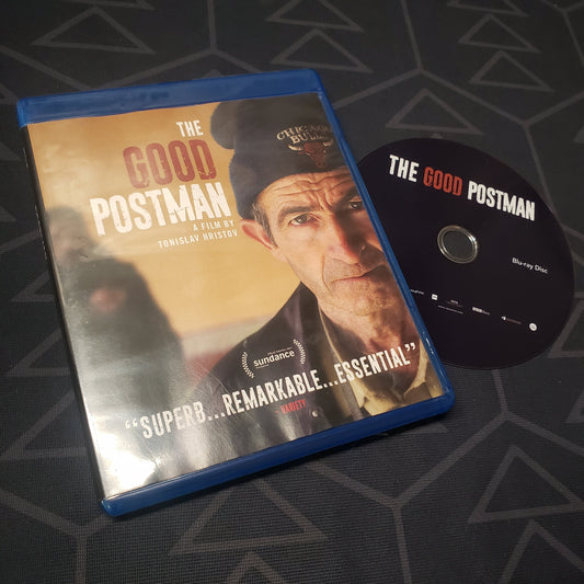 Image shows the case & disc for the movie The Good Postman on Blu-Ray