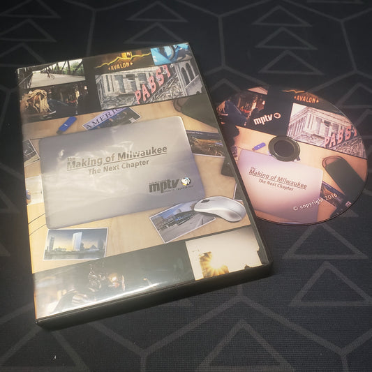 Image shows the case & disc for the Next Chapter episode of the TV series The Making of Milwaukee on DVD