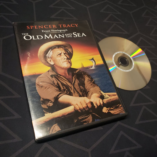 Image shows the case & disc for the movie The Old Man and the Sea on DVD