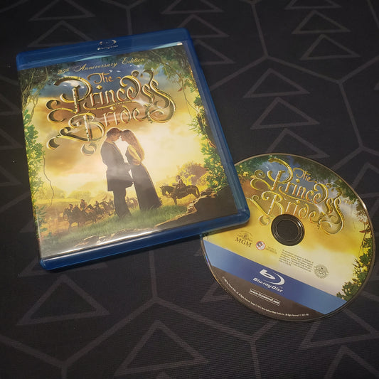 Image shows the case & disc for the movie The Princess Bride on Blu-Ray