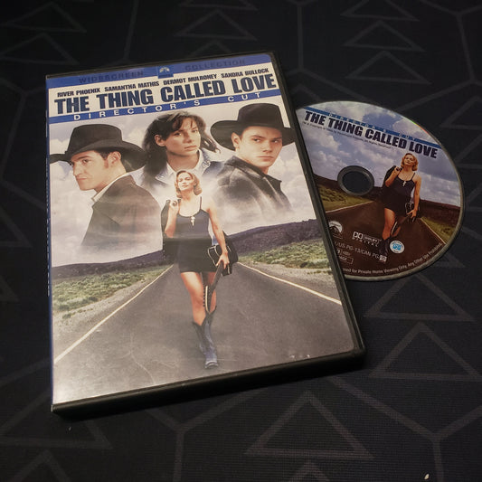 Image shows the case & disc for the movie The Thing Called Love on DVD