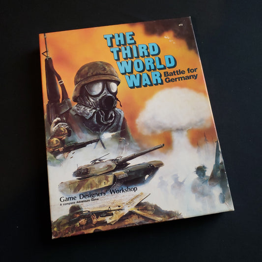 Image shows the front cover of the box of the Third World War: The Battle for Germany board game