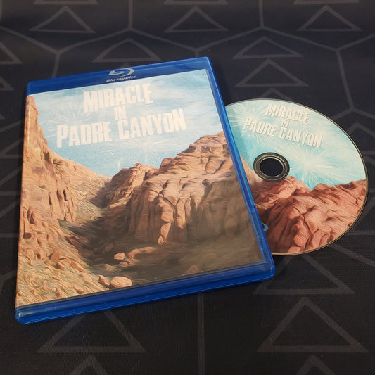 Image shows the case & disc for the movie Tuachan: Miracle in Padre Canyon on Blu-Ray