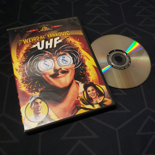 Image shows the case & disc for the movie UHF on DVD